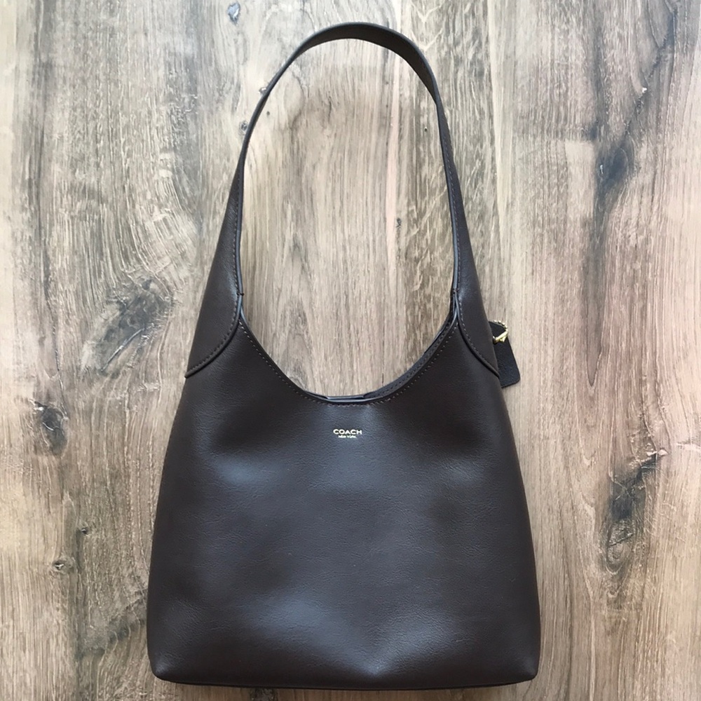 Coach Dark Brown Brooklyn 28 Shoulder Bag